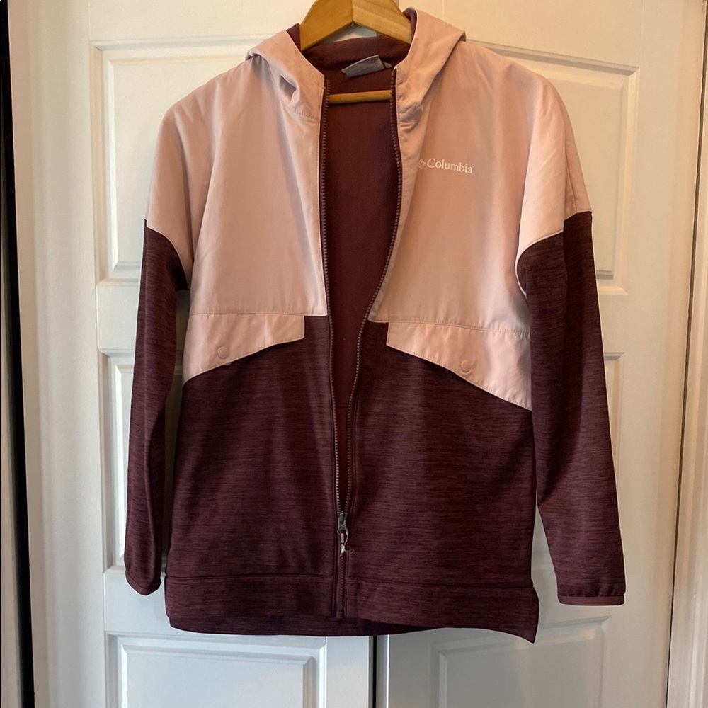 Columbia Kids' Two-Tone Jacket - Pink and Brown